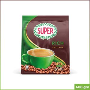 Super Coffee 3in1 Rich 600Gm (25 Sticks)