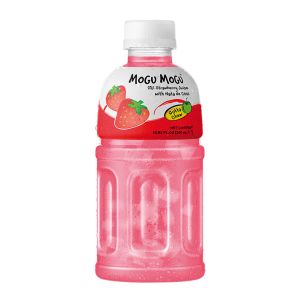 Mogu Mogu Strawberry Flavored Drink 320Ml