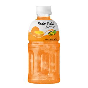 Mogu Mogu Orange Flavored Drink 320Ml