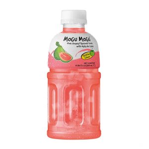 Mogu Mogu Pink Guava Flavoured Drink 320Ml