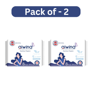 Aiwina 290mm Sanitary Pads 8 Pads ( Pack  Of Two)