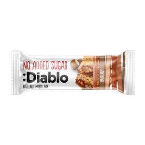 Diablo Hazelnut Muesli Bar 30Gm