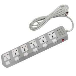 Urja 6 Port Universal Authentic Extension Multiplug