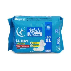 Whitemoon All Day Ultra 290mm Sanitary Pads 8'S