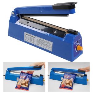 12 Inches 300 Mm Heat Packing Hand Sealing Machine For Plastic Bag, Polythene, Packet, Polybag With Electric Heating Wire + High Temperature Fabric