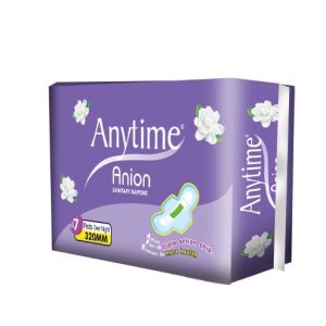 Anion 320mm Ultra Thin Overnight Sanitary Pads 7 Pads