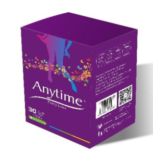 Anytime 155mm Panty Liner Purple 30'S