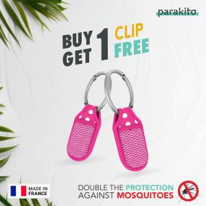 PARA'KITO® Clip Pink Dot (EN) FNGCP1ENG02 (Buy 1 Get 1)