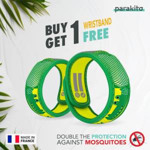 PARA'KITO® Wristband Kids Crocodile (EN) FNGWB1ENK11(3-7 years) (Buy 1 Get 1)