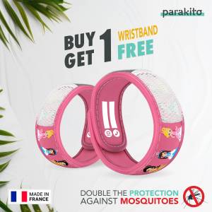 PARA'KITO® Wristband Kids Princess (EN) FNGWB1ENK07(3-7 years) (Buy 1 Get 1)