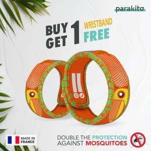 PARA'KITO® Wristband Kids Toucan (EN) FNGWB1ENK10(3-7 years) (Buy 1 Get 1)