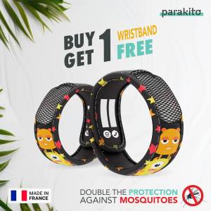 PARA’KITO® Wristband Kids Monster (EN) FNGWB1ENK40(3-7 years) (Buy 1 Get 1)