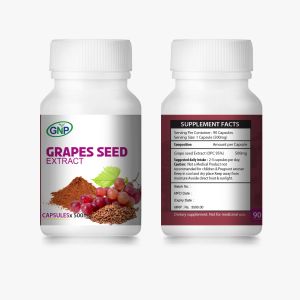 GNP Grapes Seed Extract Health Supplement  90 capsules