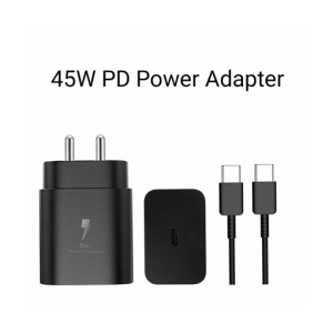 Samsung 45W Charger with Type C to Type C Cable