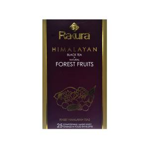 Rakura Himalayan Black Tea + Natural Forest Fruits  25 Teabag