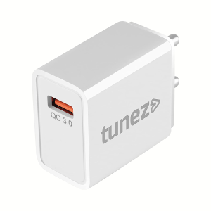 Tunez C20 3.4A Dual Port 17W Fast Charging Adaptor