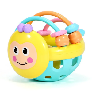 Newborn Anti-Toxic Colorful & Interactive Hand Grip Rattle