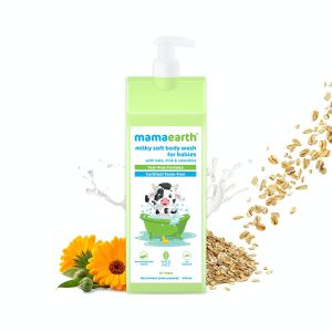 Mamaearth Milky Soft Body Wash for Babies 400Ml