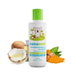 Mamaearth Coco Soft Massage Oil For Babies 200Ml