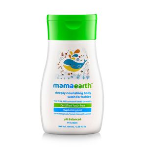 Mamaearth Deeply Nourishing Body Wash for Babies 200Ml