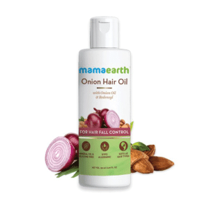 Mamaearth Onion Hair Oil For Hair Fall Control With Redensyl 150Ml