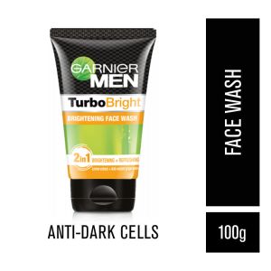 Garnier Men Turbo Bright Face Wash 100Gm