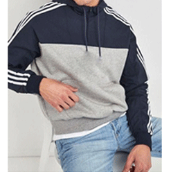 Paheeran Grey Navy Hoodies GNL3