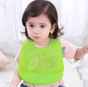 Soft Baby Silicon Bibs