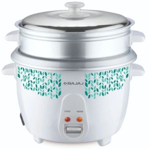 Bajaj 1.8Ltr. Ricecooker Dlx Duo(Steamer) 680103RCX