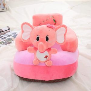 Cute Soft Elephant Design Lightweight Sofa For Kids