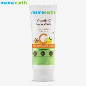 Mamaearth Vitamin C Face Wash With Vitamin C & Turmeric for Skin Illumination 100Ml