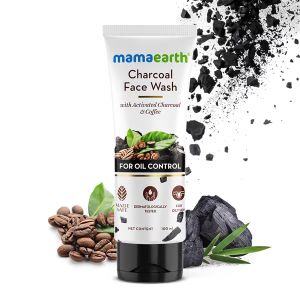 Mamaearth Charcoal Face Wash with Activated Charcoal & Coffee for Oil Control 100Ml