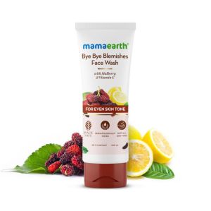 Mamaearth Bye Bye Blemishes Face Wash With Mulberry And Vitamin C 100Ml