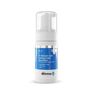 The Derma Co 1% Salicylic Acid Foaming Daily Face Wash 100Ml