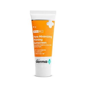 The Derma Co Pore Minimizing Priming Sunscreen SPF 50 PA++ 50Gm