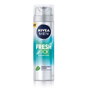 Nivea Cool and Fresh Kick Shaving Foam 200ml