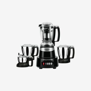 Panasonic MX-AV 425 CHARCOAL BLACK 600W Elements Mixer Grinder 3 Steel Jars, 1 Juicer jar (Charcoal Black)