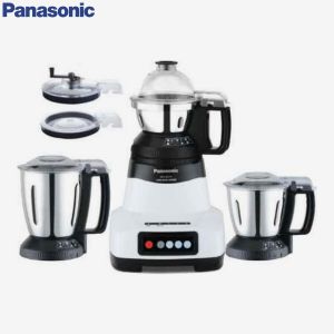 Panasonic MX-AE375 WHITE 750W Monster  Mixer Grinder 2 Steel Jars, 1 Steel super Jar (White)