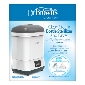 Dr Brown's Electric Sterilizer and Dryer with air filter HEPA AC178-INTL, E/F Plug, 220-240V