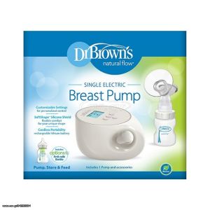 Dr. Brown's Single Electric Breast Pump BF103-INTL, E/F Plug, 220V