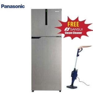 Panasonic 270Ltr. Inverter Frost-Free Double-Door Refrigerator NR-BG271VSS3 Free Sansui STeam Cleaner