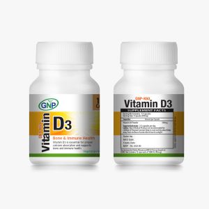 GNP Vitamin D3 Health Supplement (15 Capsule)