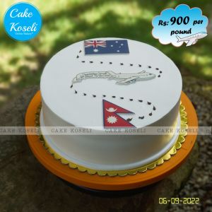 Cake Koseli Farewell cake 1Pound