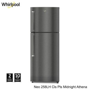 Whirlpool 265Ltr. Frost Free Double Door Refrigerator (NEO 278 Cls Pls Midnight Athena)