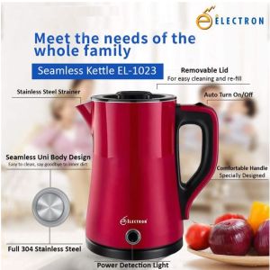 Electron Seamless Electric Kettle 1.8L EL-1023, 1500W