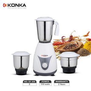 Konka 550W KChopper Mixer Grinder 3 Jar