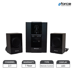 Force Home Theater System Multimedia Speaker 2.1 CH (FW 208)