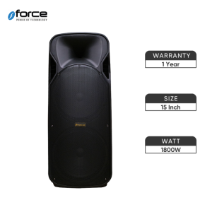 Force 15 Inch Double Party Speaker (FR 8715)