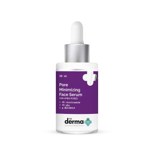 The Derma Co Pore Minimizing Face Serum with 4% Niacinamide 5% PHA and p-Refinyl 30Ml