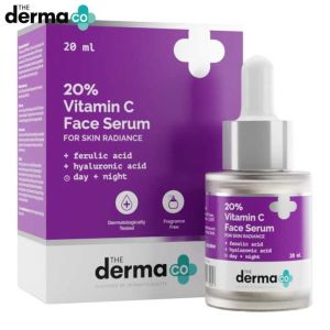 The Derma Co 20% Vitamin C Face Serum For Skin Radiance 20Ml